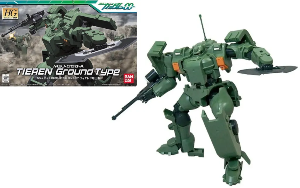 GUNDAM - HG 1/144 Gundam 00 MSJ-06II-A Tieren Ground Type - Model Kit